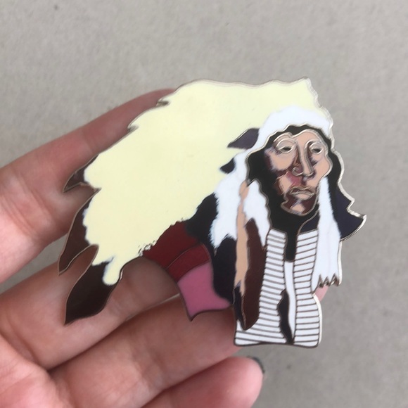 RARE Len Agrella Native American bolo tie - Picture 1 of 6